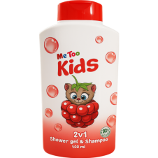 Me Too 2v1 Raspberry Kitten - šampon a sprchový gel 500ml