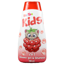 Me Too 2v1 Raspberry Kitten - šampon a sprchový gel 500ml