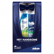H&S Šampon 300ml + Gillette gel 200ml