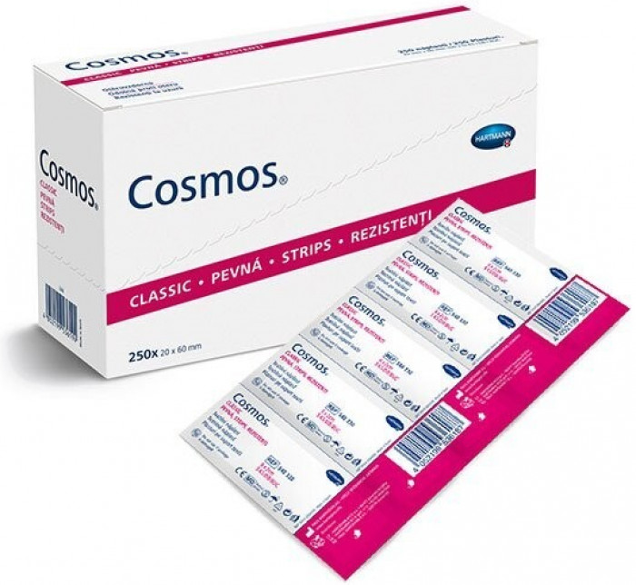 COSMOS náplast Classic, Pevná 5x60mm 250ks