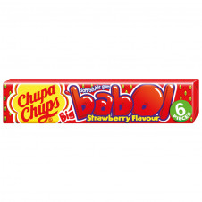 Chupa Chups Big Babol - Strawberry 27,6g