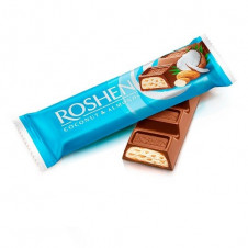 ROSHEN Čokoládové tyčinky - Kokos,Almond 29g