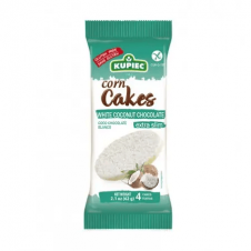 KUPIEC Corn Cakes White Coconut Chocolate 62g