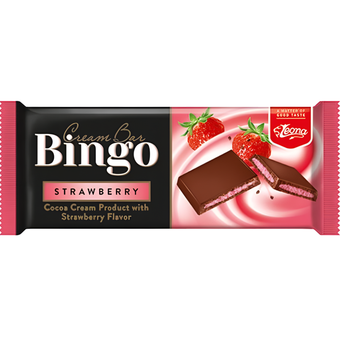 Bingo čokoláda s Jahodovou náplní 90g