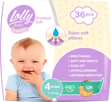 Lolly Baby Plenky 36ks 7-18kg č.4