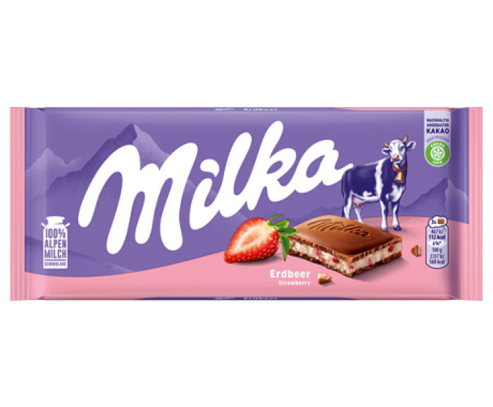 MILKA 100g Strawberry