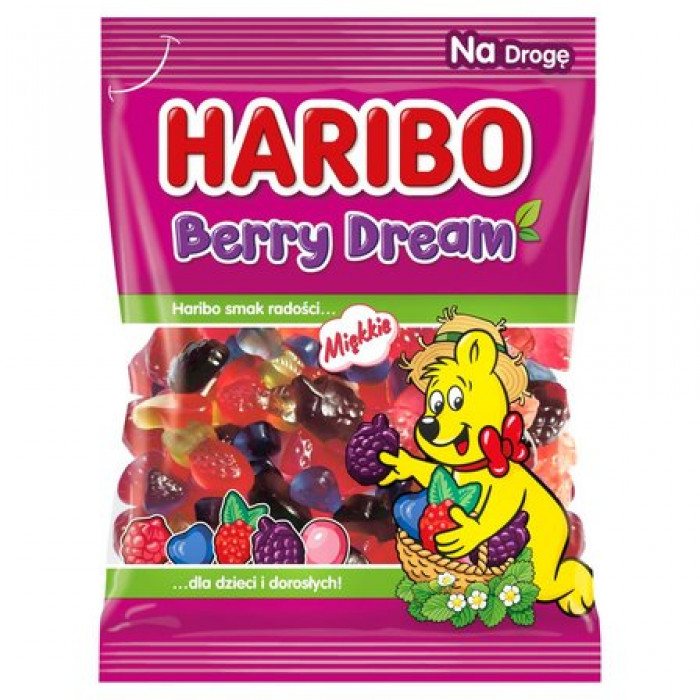 Haribo Berry Dream želé s ovocnými příchutěmi 80g