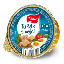 Viva - Tuňák s vejci 120g