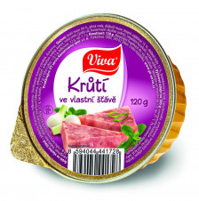 Viva - Krůtí maso ve vl.šť. 120g