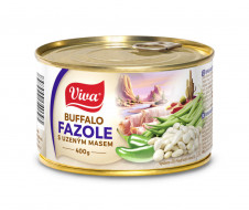 Viva - Buffalo fazole s uzeným masem 400g