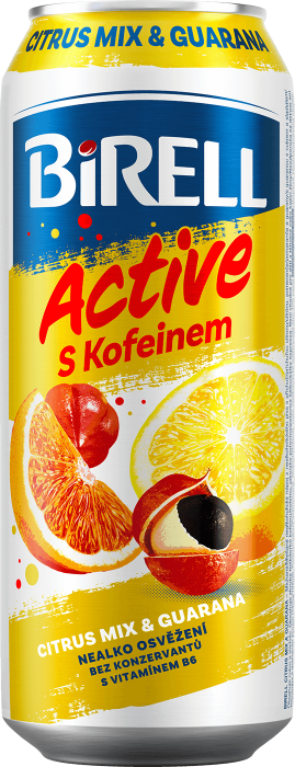 Birell Active - Citrus mix & Guarana 500ml