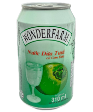 Wonderfarm Kokosová voda 320ml ( nước Dừa )