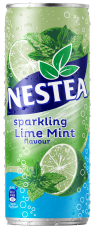 Nestea Sparkling Black Tea - Lime Mint příchuť 330ml