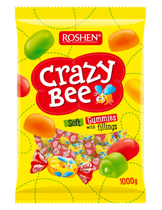 ROSHEN Crazy Bee - želé cukrovinky 1kg