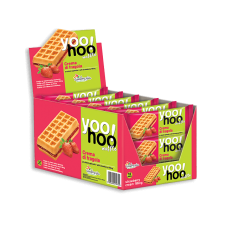 Yoo Hoo! Dvojité vafle s jahodovou náplní 50g