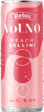 Relax VOLNO 330ml Peach Bellini plech