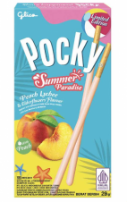 Pocky tyčinky 29g Broskev