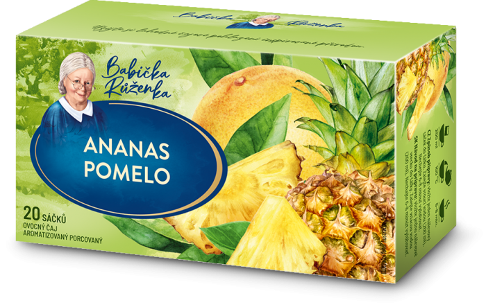 Babička Růženka Ananas a pomelo 20x2g