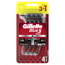 Gillette Blue3 Plus holicí strojek Red 3+1