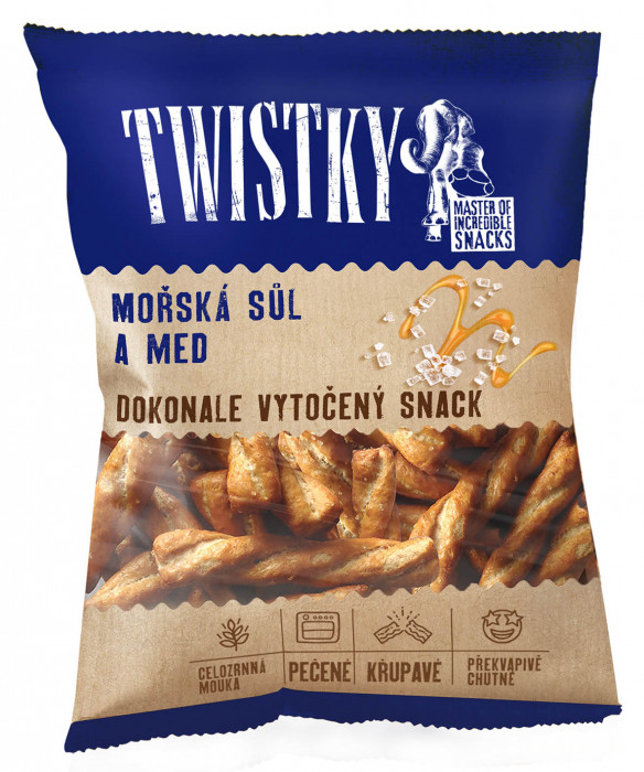 TWISTKY pečené & mořská sůl-med 180g