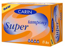 Carin menstr. tampony Super 8 ks 00541
