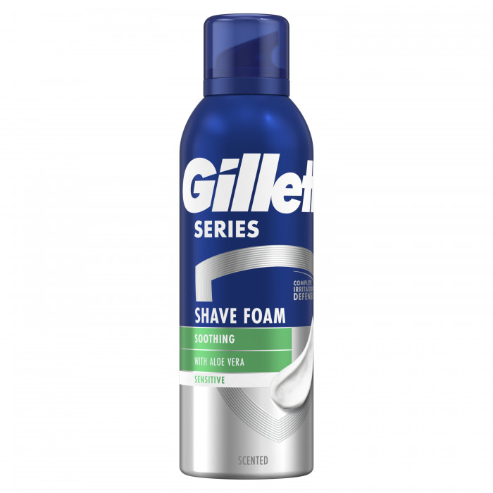 Gillette Series Pěna - Sensitive with Aloe vera 200ml