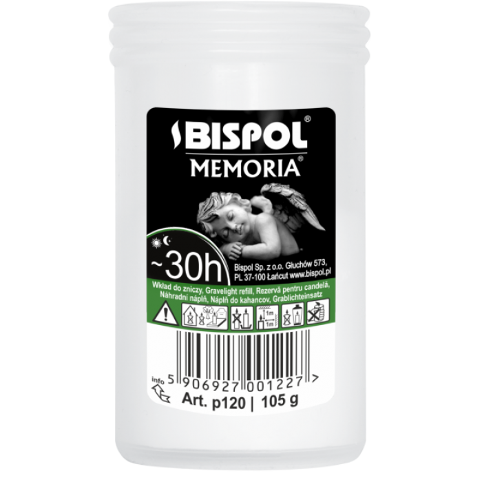 BISPOL Memoria P120 ~30h 9,5cm 105g