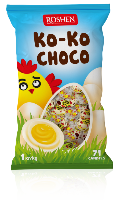 ROSHEN Ko-Ko Choco White s vaječného likéru 1kg