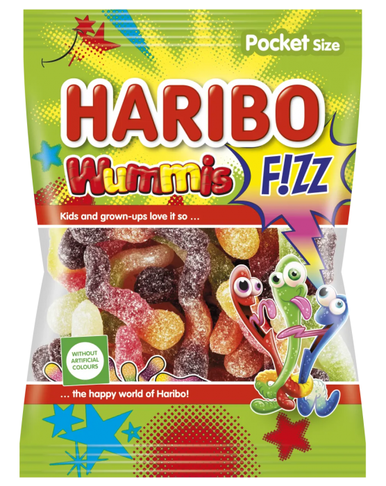 Haribo 100g Wummis Fizz