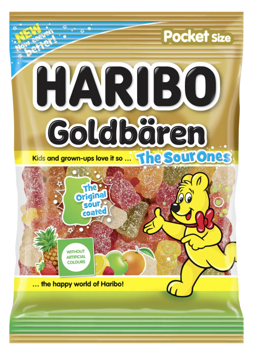 Haribo 80g Goldbären Sour