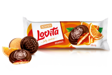 ROSHEN Lovita - piškoty v čokoládě Pomeranč