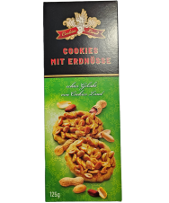 Cookies Land Sušenky s kousky arašídů 125g