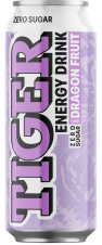 TIGER 0,5l ZERO - Dragon fruit energy drink
