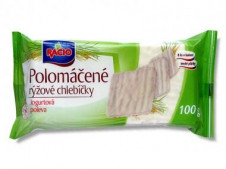 RACIO Polomáčené Chlebíčky rýžové jogurtová poleva 100g