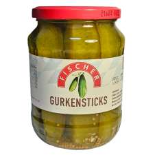 Okurky řezy podélné 670g