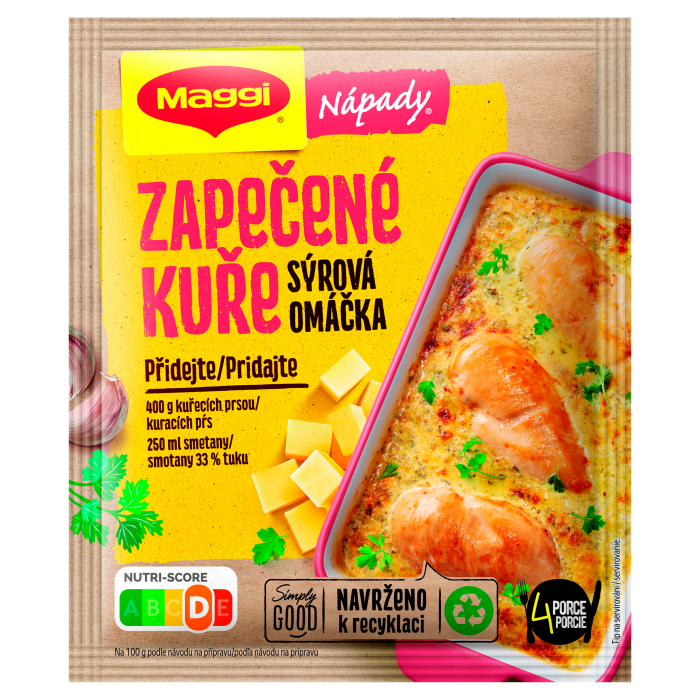 Maggi Nápady Zapečené Kuře sýrová omáčka 32g