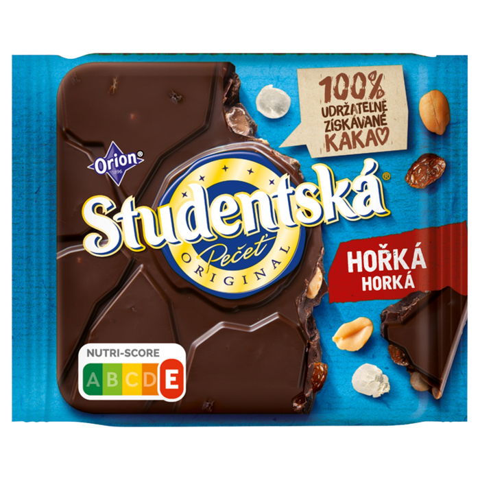 ORION STUDENTSKÁ PEČEŤ Hořká 90g