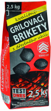 Grilovací brikety 2,5kg SERVIS LES