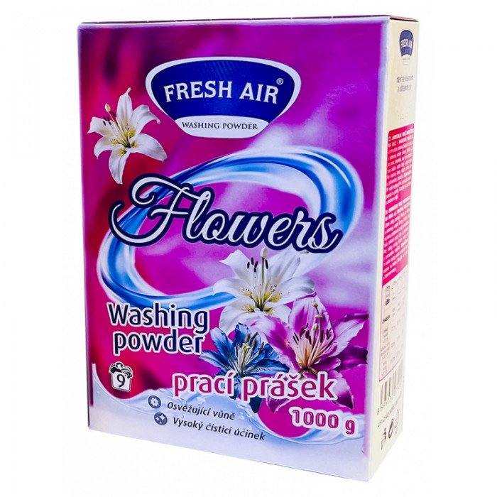 Fresh Air prací prášek Flower - UNIVERSÁL 1kg