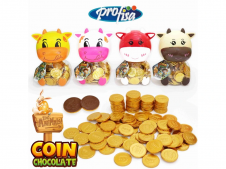 Coin Chocolate ZOO ANIMALS 2,4g - Cow