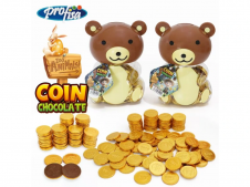 Coin Chocolate ZOO ANIMALS 2,4g - Bear