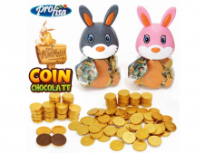 Coin Chocolate ZOO ANIMALS 2,4g - Rabbit