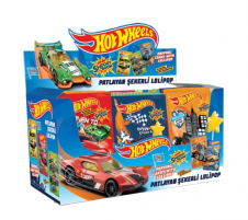 Hot Wheels praskací cukr 7g