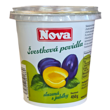 ESSA Slazená švestková povidla slazená & jablky 450g