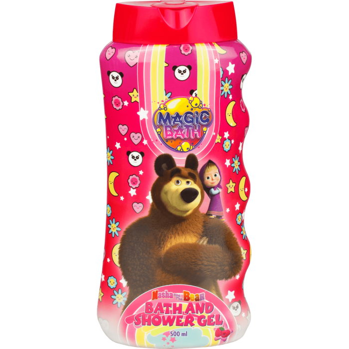 Máša a medvěd koupelový a sprchový gel 500ml