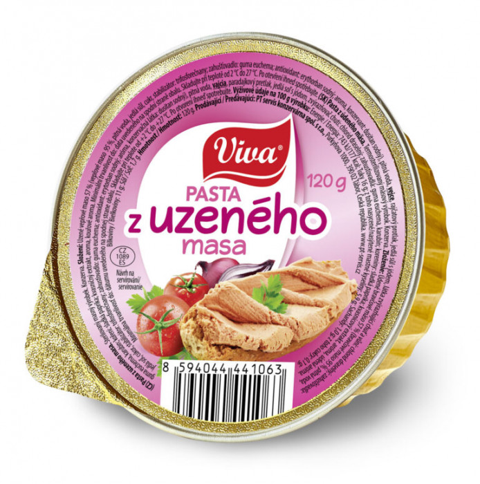 Viva - Pasta z uzeného masa 120g