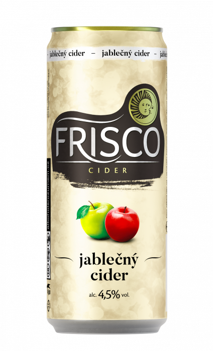 FRISCO Plech 0,33L Jablečný cider
