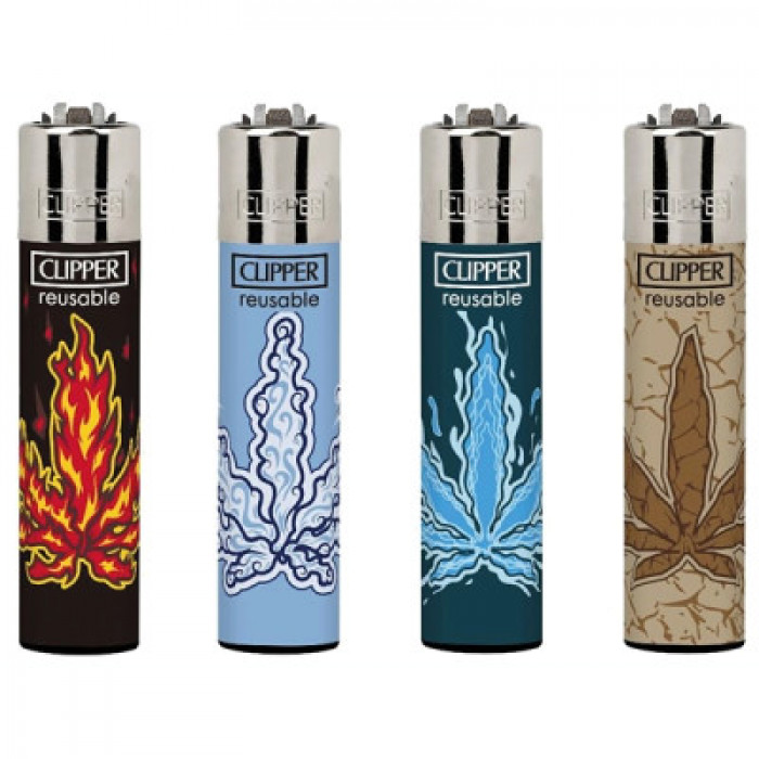Clipper zapalovač Weed Elements