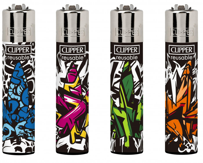 Clipper zapalovač Urban Weed 4