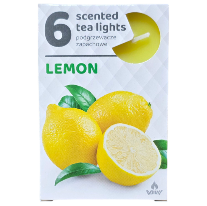 Admit Čajové svíčky - Citron